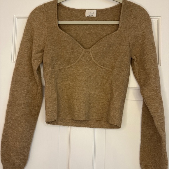 Aritzia Sweaters - Aritzia (Wilfred) Brown Knit Sweater